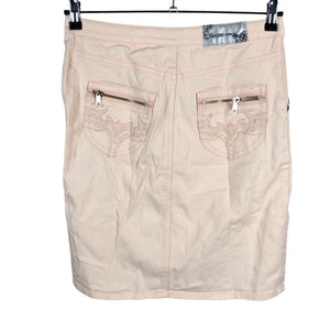 Unisex Soaked - Denim skirt, size 38 - Light pink (2)