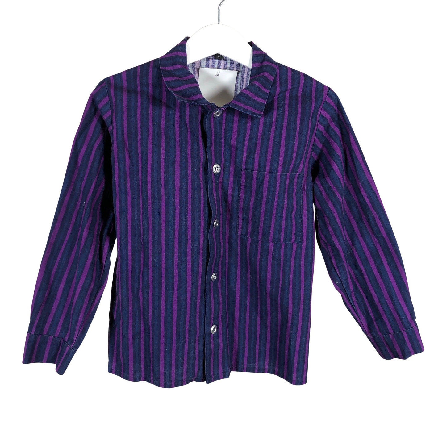 Unisex Marimekko - Collared shirt, size 104 - 110 - Blue (1)