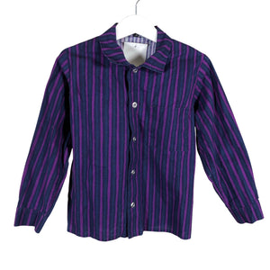Unisex Marimekko - Collared shirt, size 104 - 110 - Blue (1)