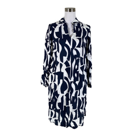 Unisex Marc O'Polo - Schiffon dress, size 36 - Blue ()