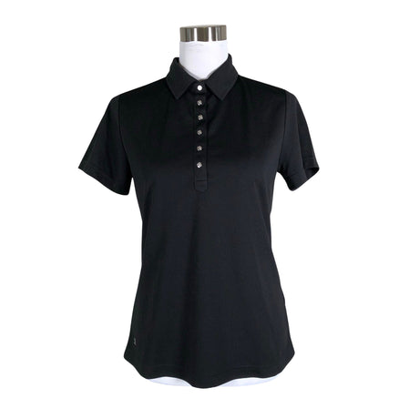 Unisex Daily Sports - Sports shirt, short sleeve, size 38 - Black ()