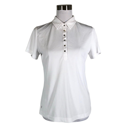 Unisex Daily Sports - Sports shirt, short sleeve, size 38 - White ()
