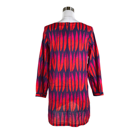 Unisex Marimekko - Schiffon tunic, size 38 - Red (2)