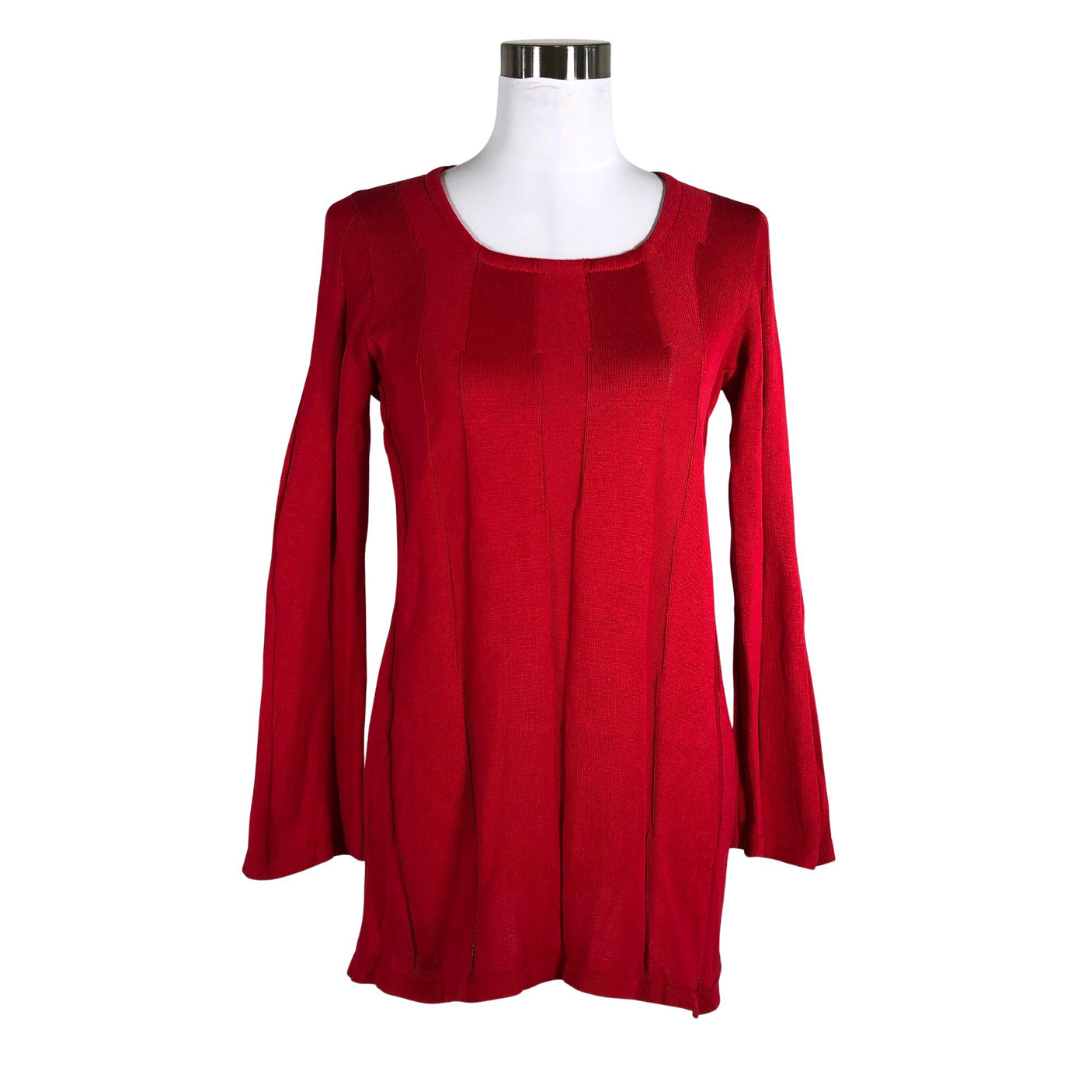 Unisex Anne Linnonmaa - Knit tunic, size 36 - Red (1)