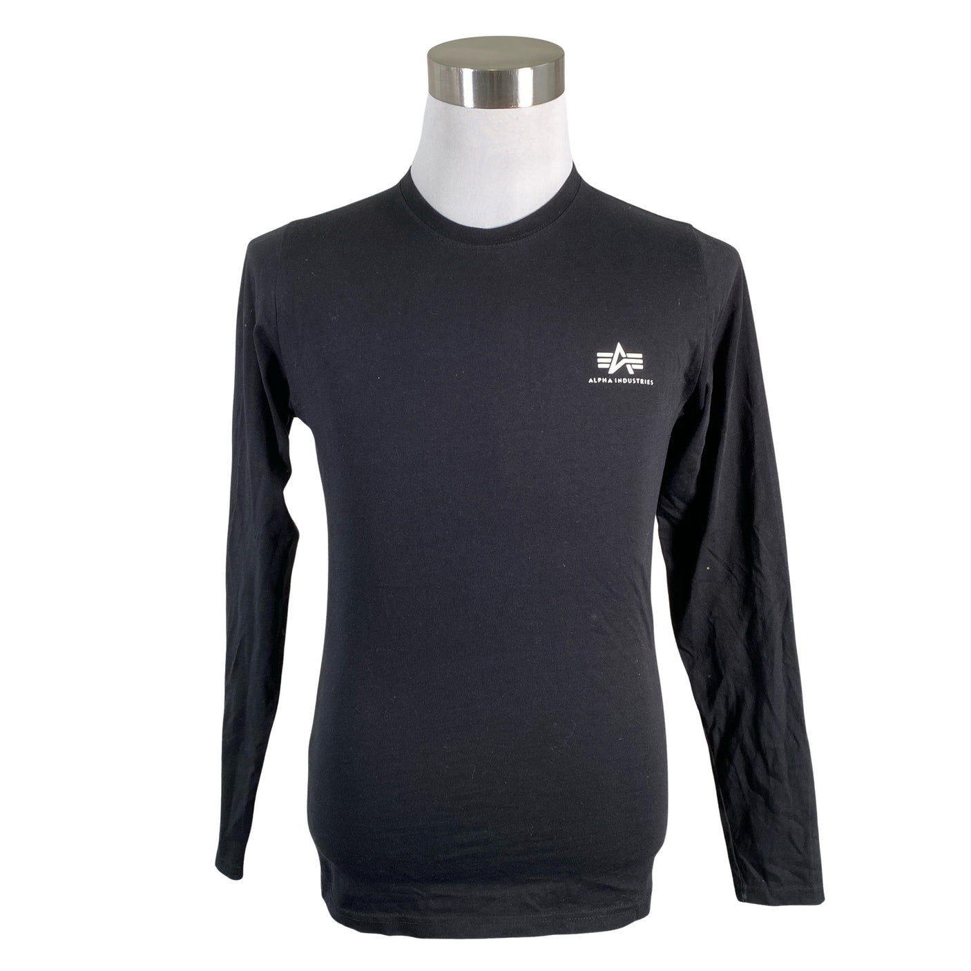 Unisex Alpha Industries - Tricot shirt, size M - Black (1)