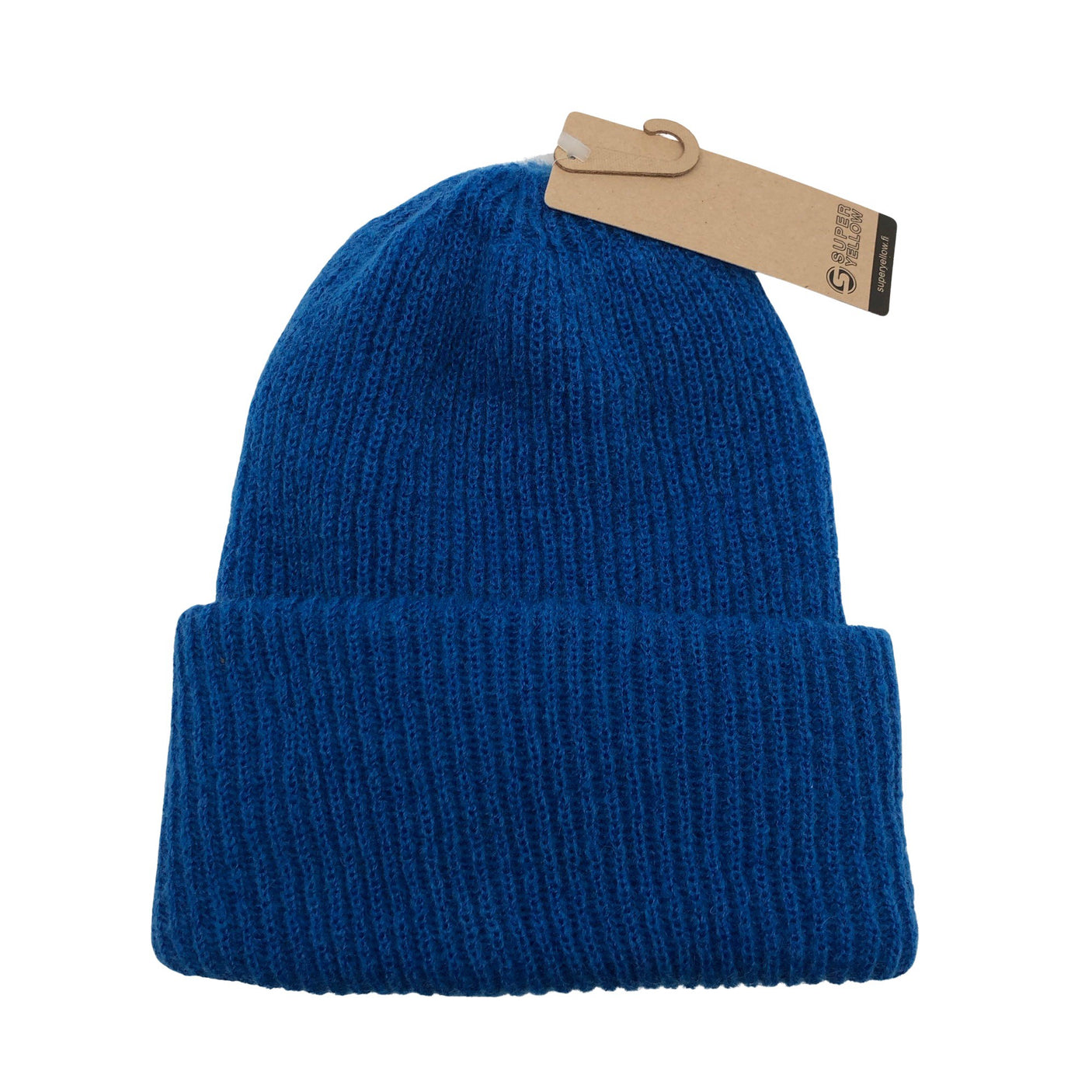 Unisex Superyellow - Winter beanie, size 56 - 58 cm - Blue (1)