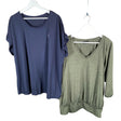 Unisex Zizzi - Sports shirt, short sleeve, size 50 - Blue ()
