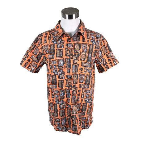 Unisex Napapijri - Collared shirt, size M - Orange ()