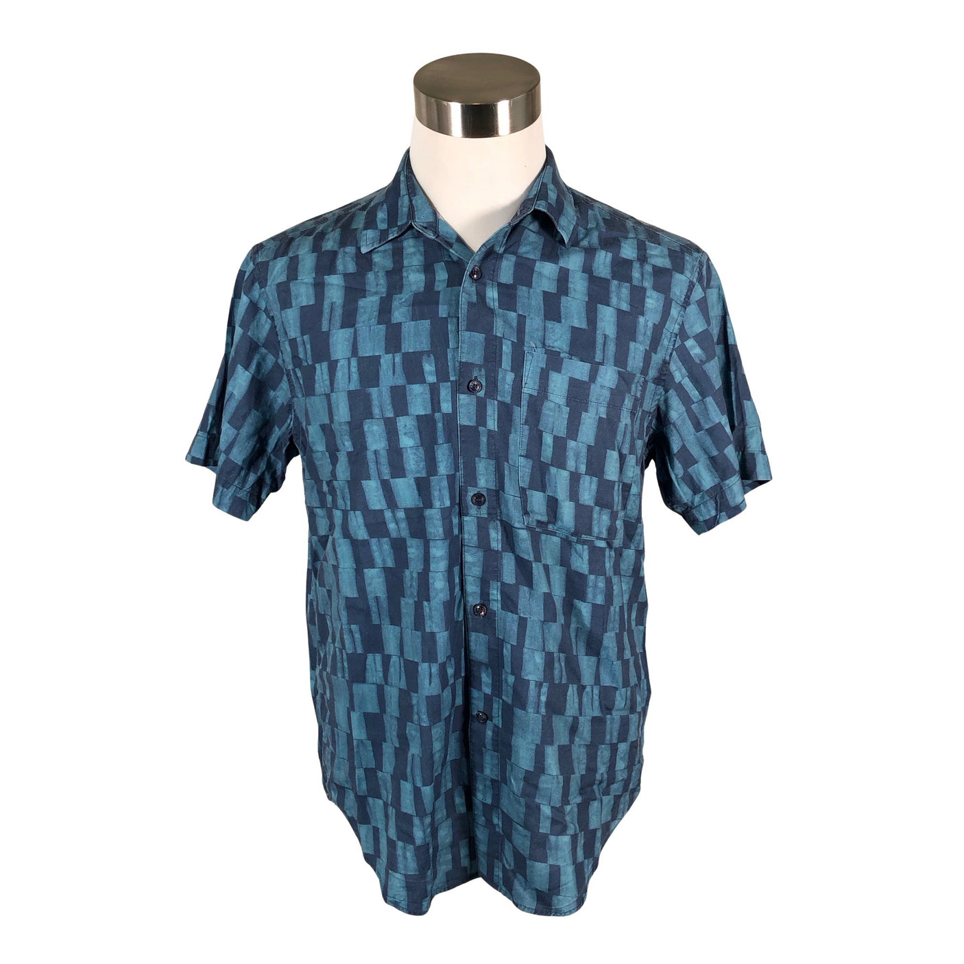 Unisex Tiger of Sweden - Collared shirt, size M - Blue (1)