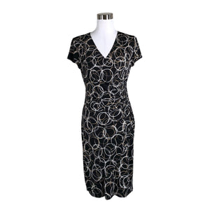 Unisex Joseph Ribkoff - Tricot dress, size 38 - Black (1)