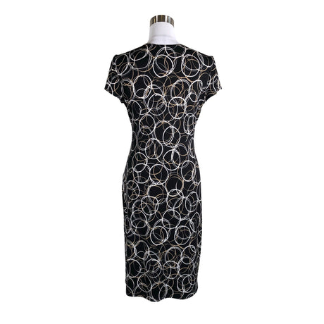 Unisex Joseph Ribkoff - Tricot dress, size 38 - Black (2)