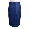 Unisex Hugo Boss - Leather skirt, size 36 - Blue ()