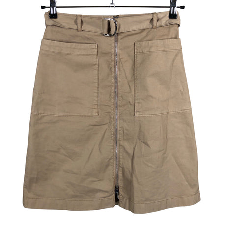 Unisex Hugo Boss - Fabric skirt, size 36 - Brown ()