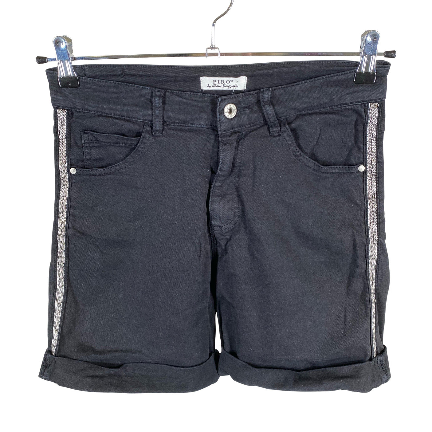 Unisex Piro - Denim shorts, size 36 - Black (1)