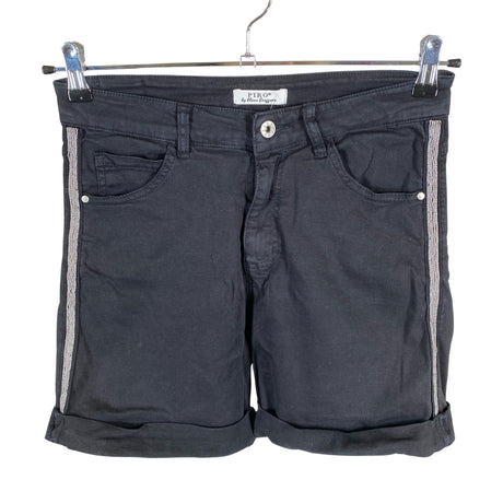 Unisex Piro - Denim shorts, size 36 - Black ()