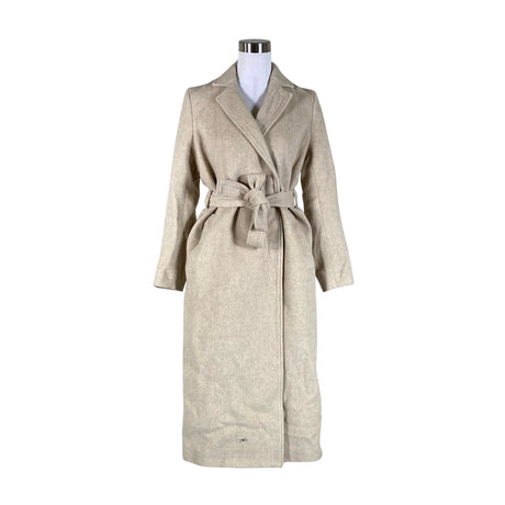 Unisex Samsoe&Samsoe - Wool coat, size 34 - Beige ()