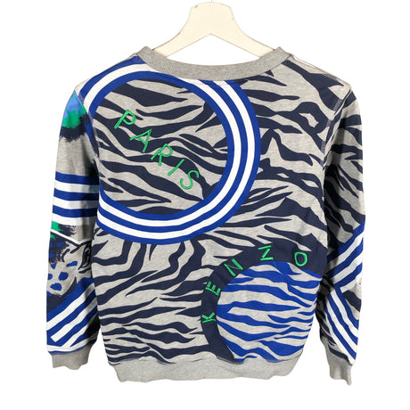 Unisex Kenzo Kids - Sweatshirt, size 158 - 164 - Gray (2)