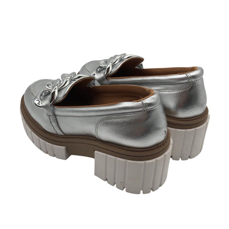 Unisex Vamsko - Loafers, size 36 - Silver (2)