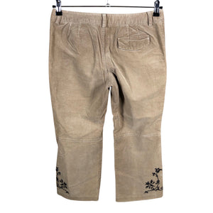 Unisex Part two - Velvet pants, size 36 - Brown (2)