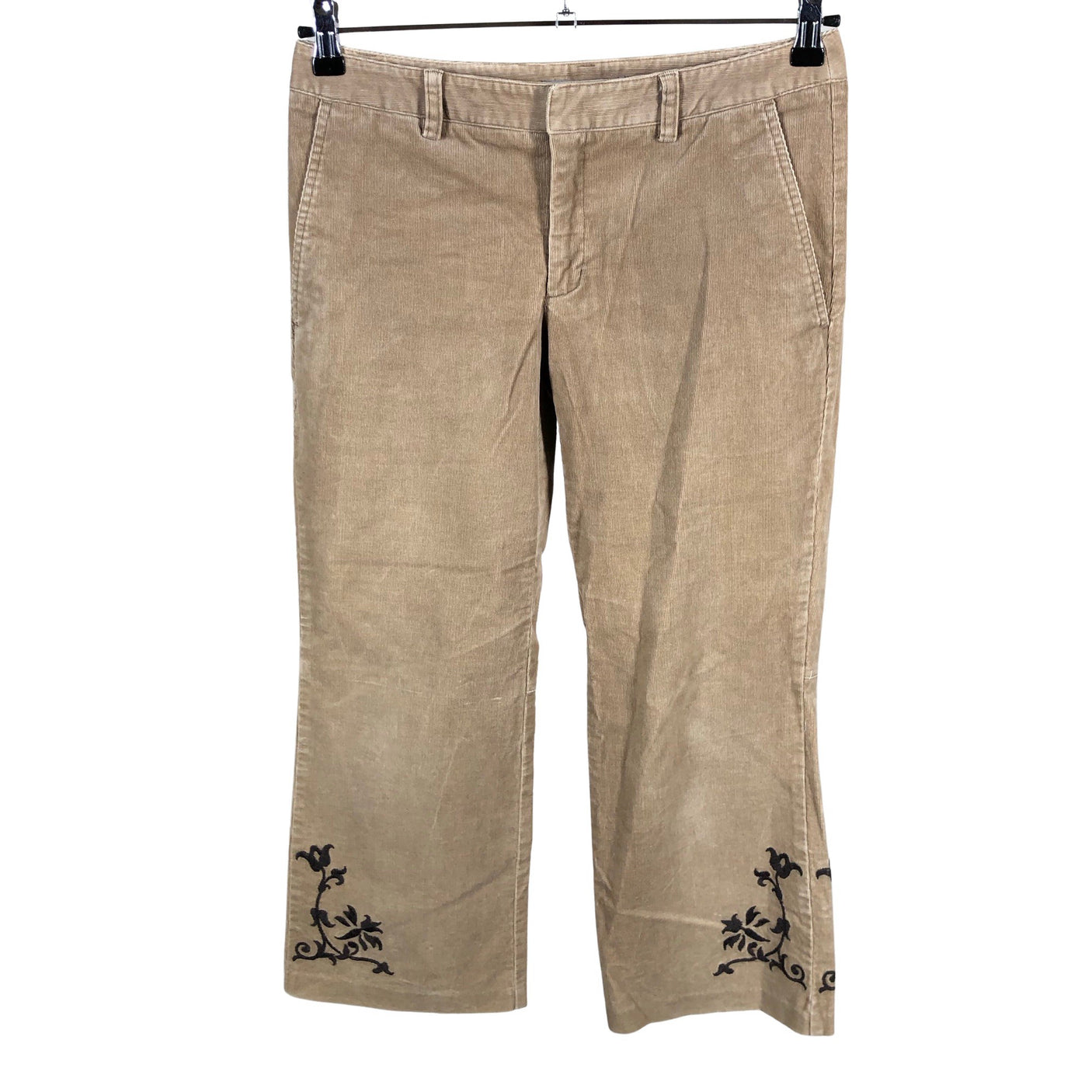 Unisex Part two - Velvet pants, size 36 - Brown (1)