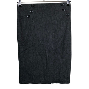 Unisex Benetton - Fabric skirt, size 38 - Gray (1)