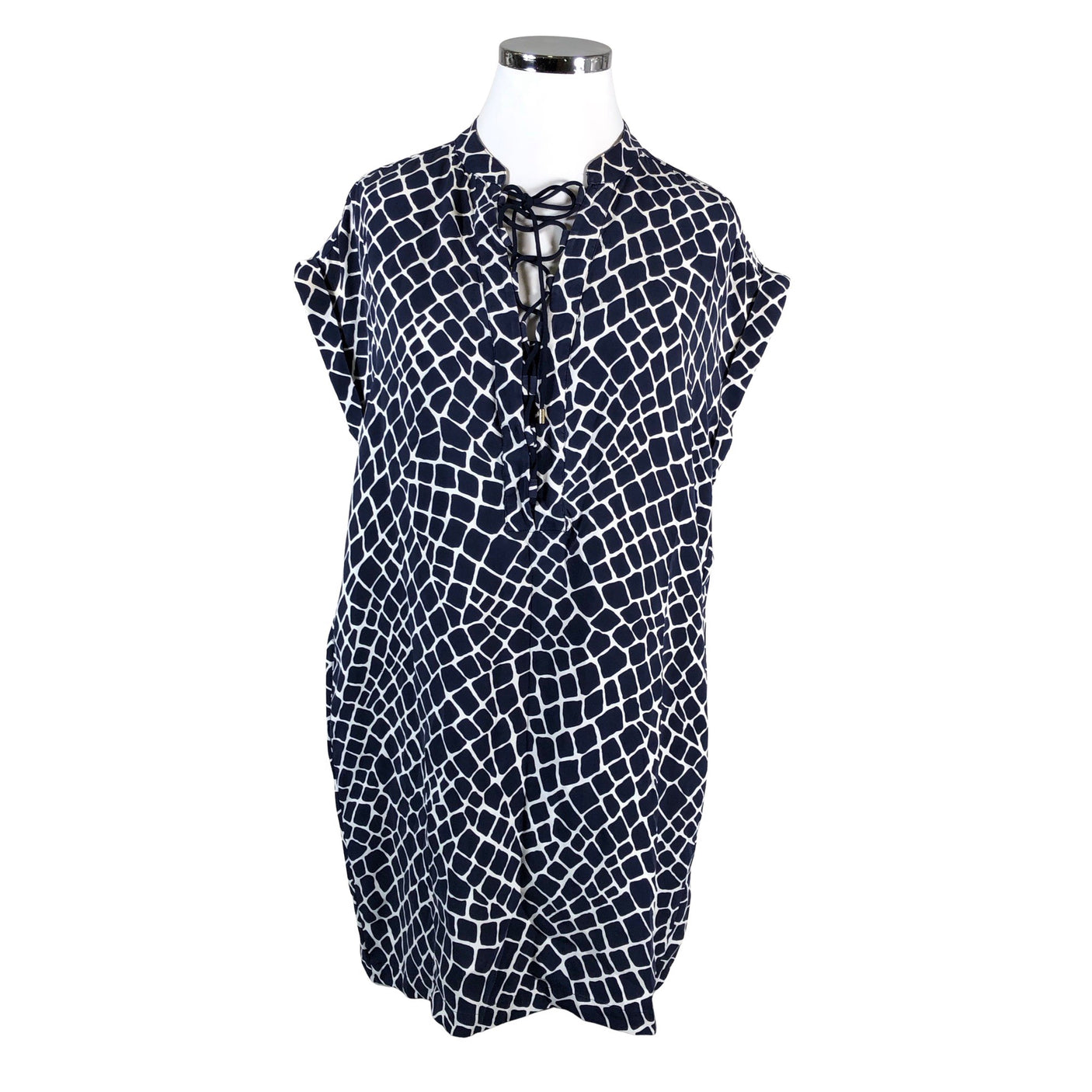 Unisex Michael Kors - Schiffon dress, size 42 - Blue (1)