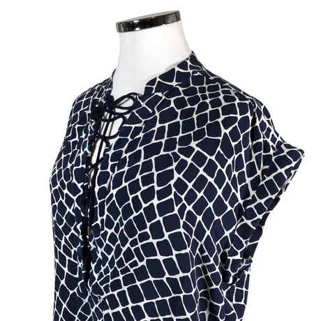 Unisex Michael Kors - Schiffon dress, size 42 - Blue (2)