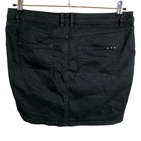 Unisex Esprit - Denim skirt, size 40 - Black (2)