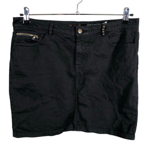 Unisex Esprit - Denim skirt, size 40 - Black (1)