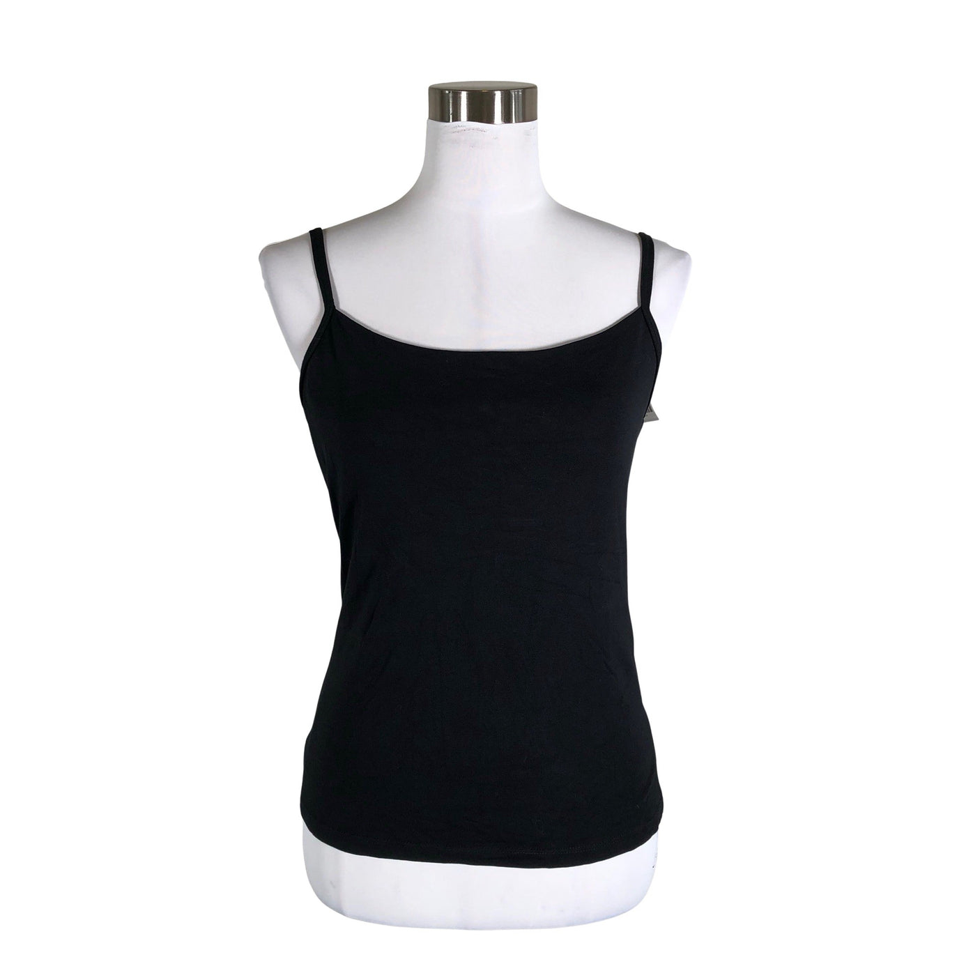 Unisex Lindex - Tricot tank top, size 38 - Black (1)