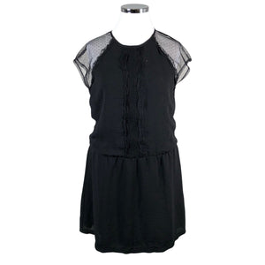 Unisex Anna Field - Schiffon dress, size 42 - Black (1)