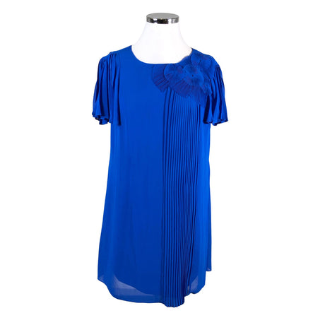 Unisex Monsoon - Schiffon dress, size 46 - Blue ()
