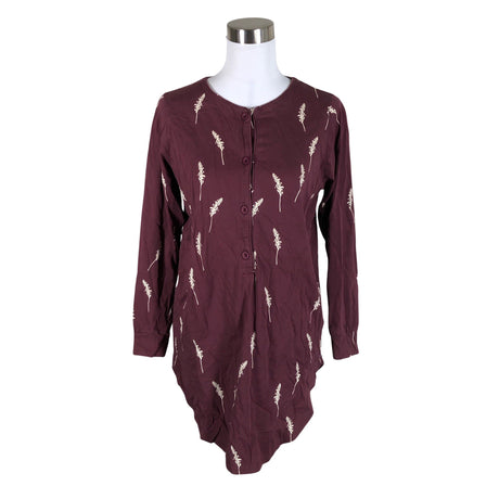 Unisex NOSH - Tricot tunic, size 36 - Wine red ()