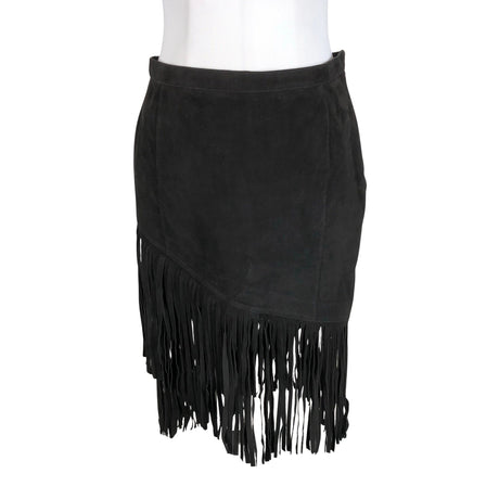 Unisex DAY Birger et Mikkelsen - Leather skirt, size 38 - Black ()