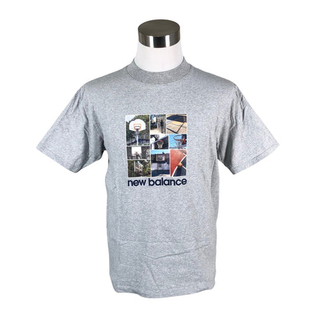 Unisex New Balance - T-shirt, size M - Gray ()