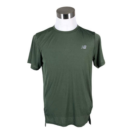 Unisex New Balance - Sports shirt, short sleeve, size M - Black ()