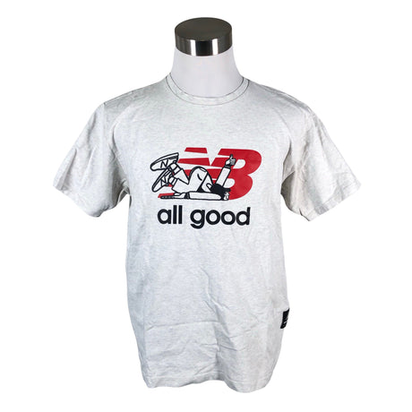 Unisex New Balance - T-shirt, size L - Gray ()