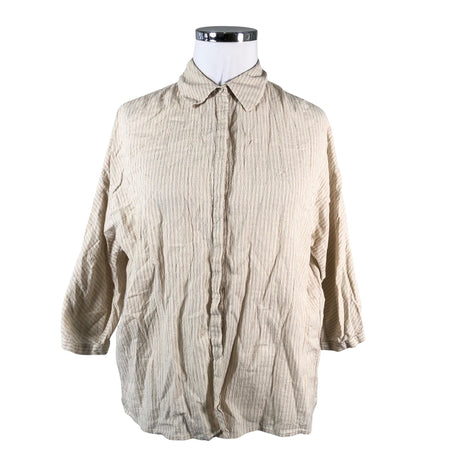 Unisex Opus - Collared shirt, size 44 - Beige ()