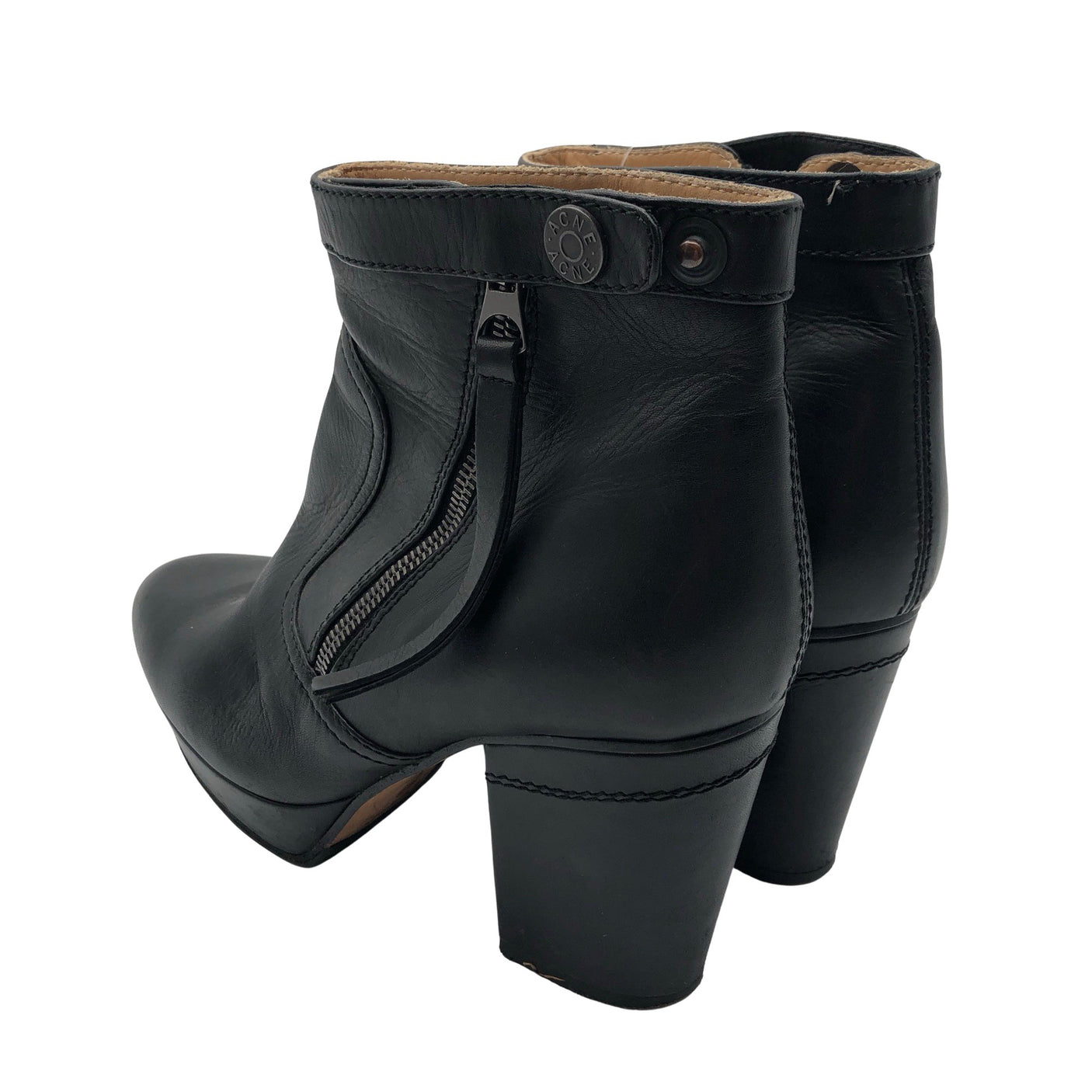 Unisex Acne Studios - Ankle boots, size 40 - Black (2)