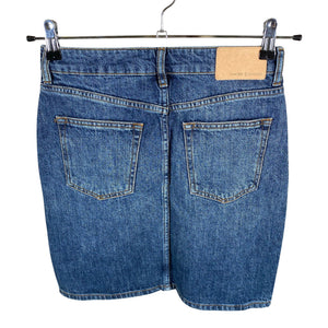 Unisex Samsoe&Samsoe - Denim skirt, size 36 - Blue (2)