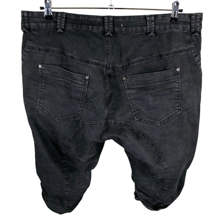 Unisex Zizzi - Capri jeans, size 48 - Black (2)
