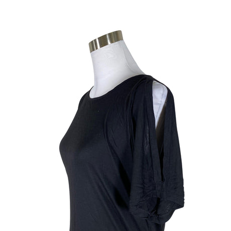 Unisex Inside - Short-sleeved blouse, size 36 - Black (2)