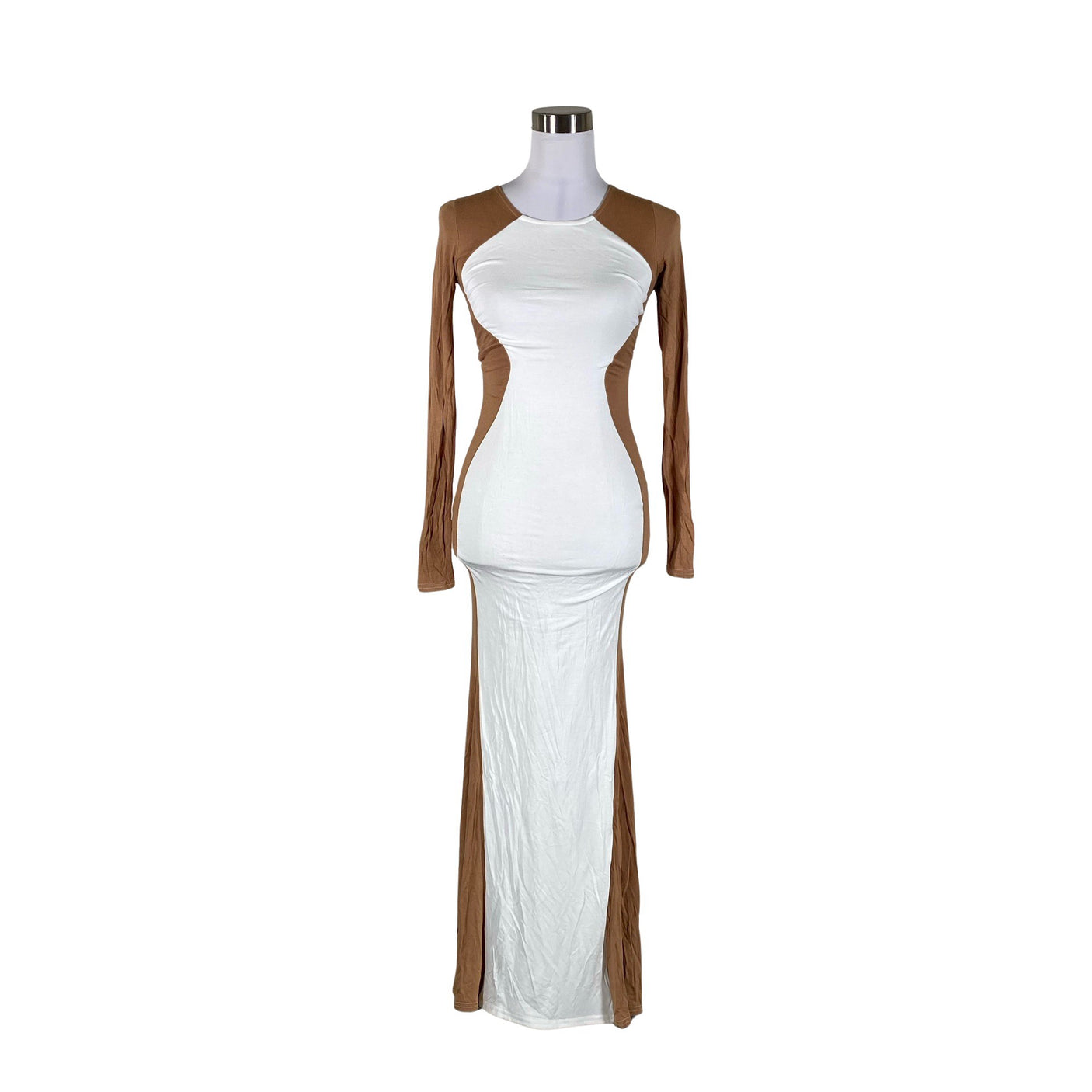 Unisex Rebecca Stella - Maxi dress, size 32 - Brown (1)