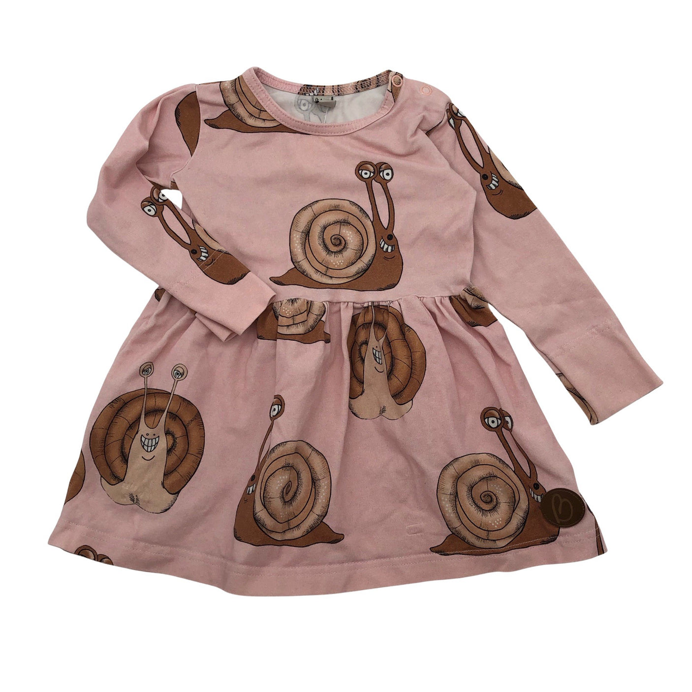 Unisex Blaa - Tricot dress, size 74 - 80 - Light pink (1)