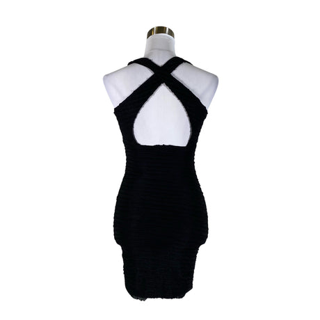 Unisex SisterS point - Tricot dress, size 34 - Black (2)