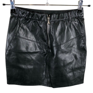 Unisex Patrizia Pepe - Leather skirt, size 34 - Yellow (2)