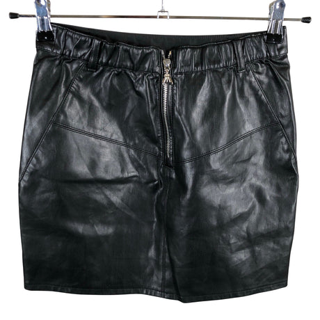 Unisex Patrizia Pepe - Leather skirt, size 34 - Yellow (2)