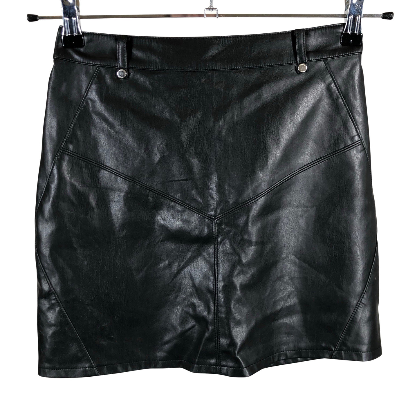 Unisex Patrizia Pepe - Leather skirt, size 34 - Yellow (1)