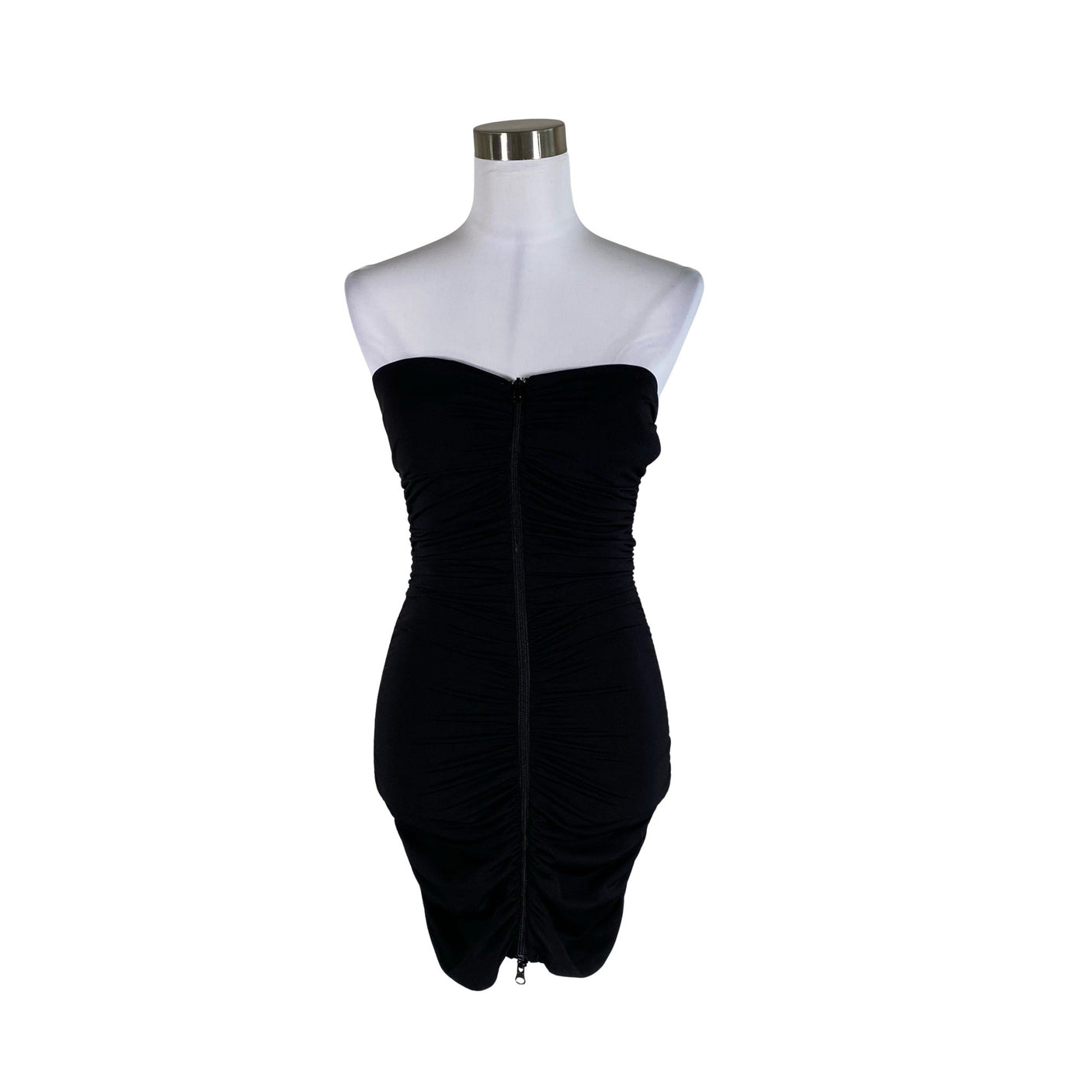 Unisex Inside - Tricot dress, size 34 - Black (1)
