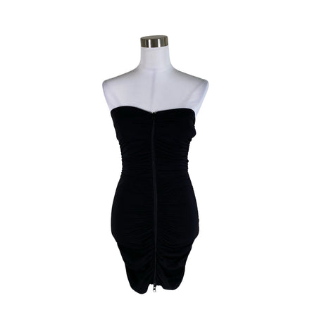 Unisex Inside - Tricot dress, size 34 - Black ()